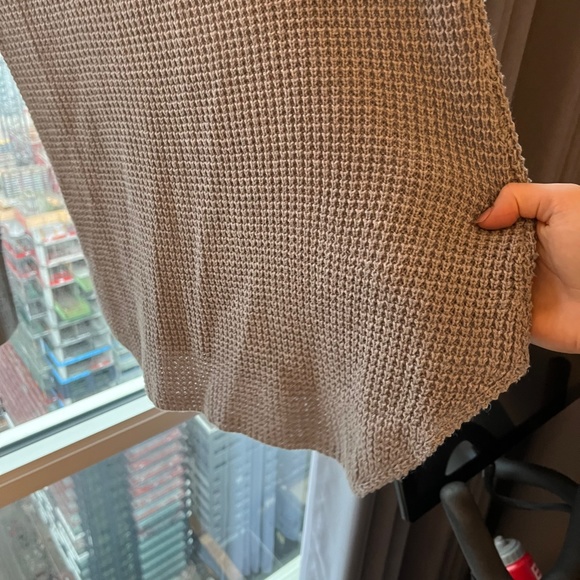 M Boutique - Waffle knit cowl neck sweater - Picture 4 of 5